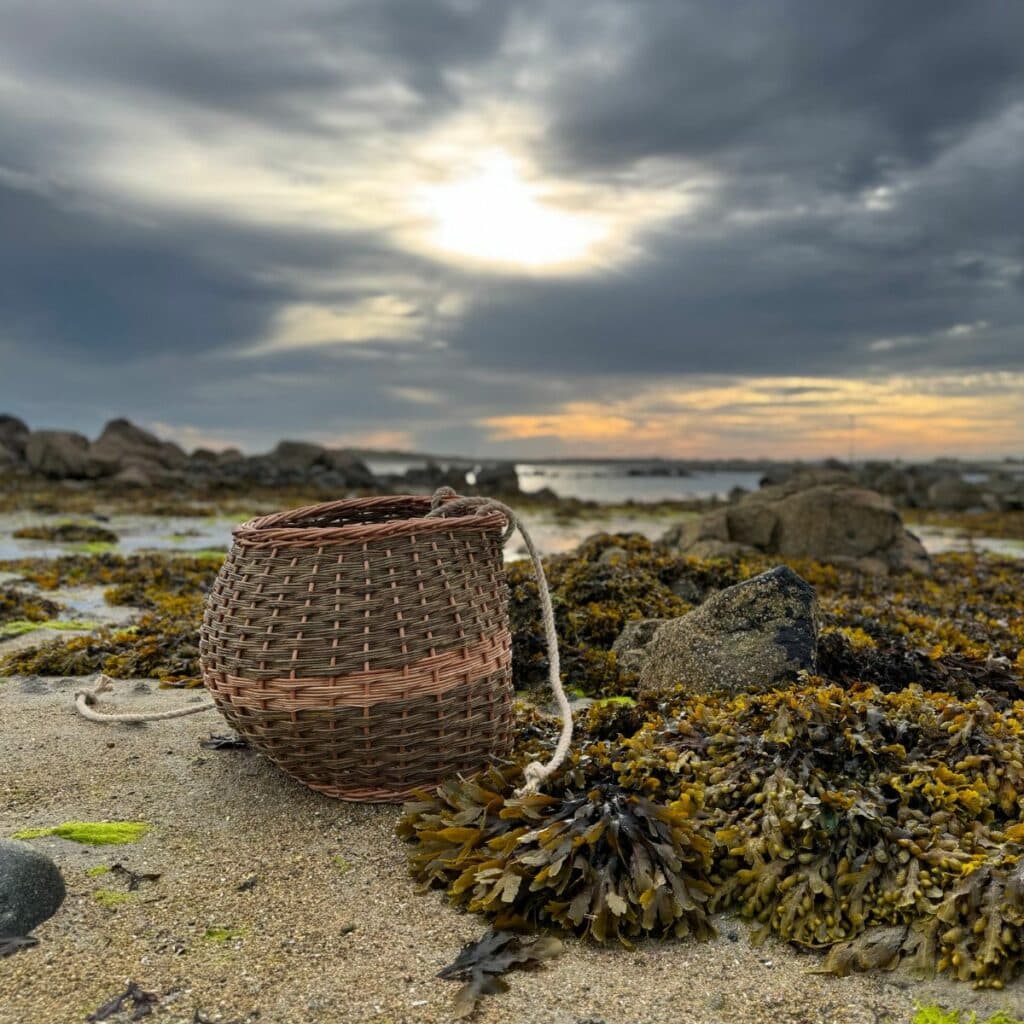 Guernsey vraic gathering pannier